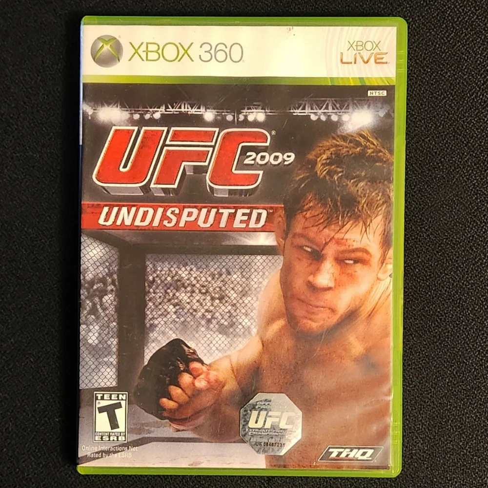 UFC Undisputed 2009 XBox 360 Video Game